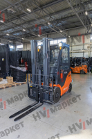 Электрический вилочный погрузчик FE4P16N Duplex mast (Свинц-кислот 400Ач, В-3000мм) HV Market