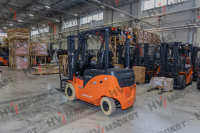 Электрический вилочный погрузчик FE4P20N Duplex mast (Свинц-кислот 600Ач, В-3000мм) HV Market