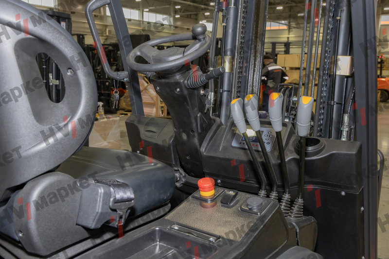 Электрический вилочный погрузчик FE4P20N Duplex mast (Свинц-кислот 600Ач, В-3000мм) HV Market