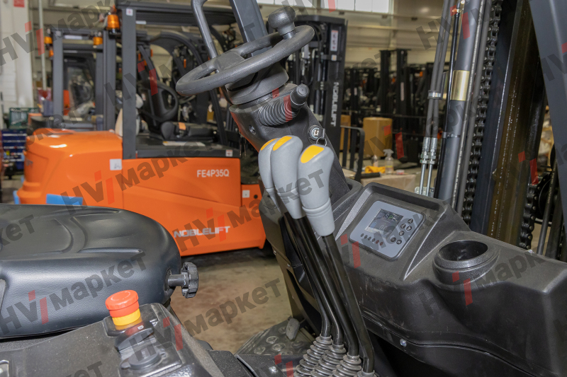 Электрический вилочный погрузчик FE4P20N Duplex mast (Свинц-кислот 600Ач, В-3000мм) HV Market