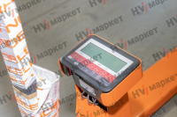 Гидравлическая тележка (рохля) HPT20S с весами HV Market