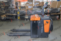 Тележка самоходная PT20P-C (540x1150) Curtis 1.6Kw рулевое колесо，двухсторонняя тяга аккумулятора 540x115, LB 200 Ah，24V80A зарядное устройство， HV Market