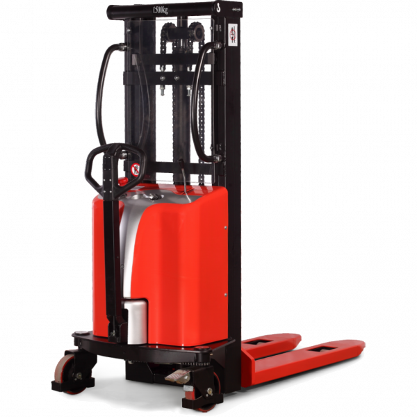 Ручной штабелер с электроподъемом SPM 1516